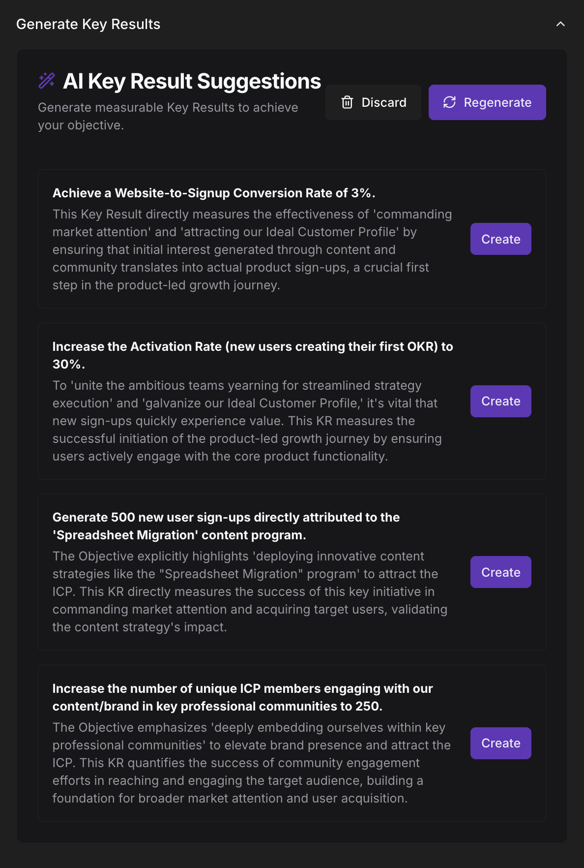 Intelligent Goal Alignment UI 1