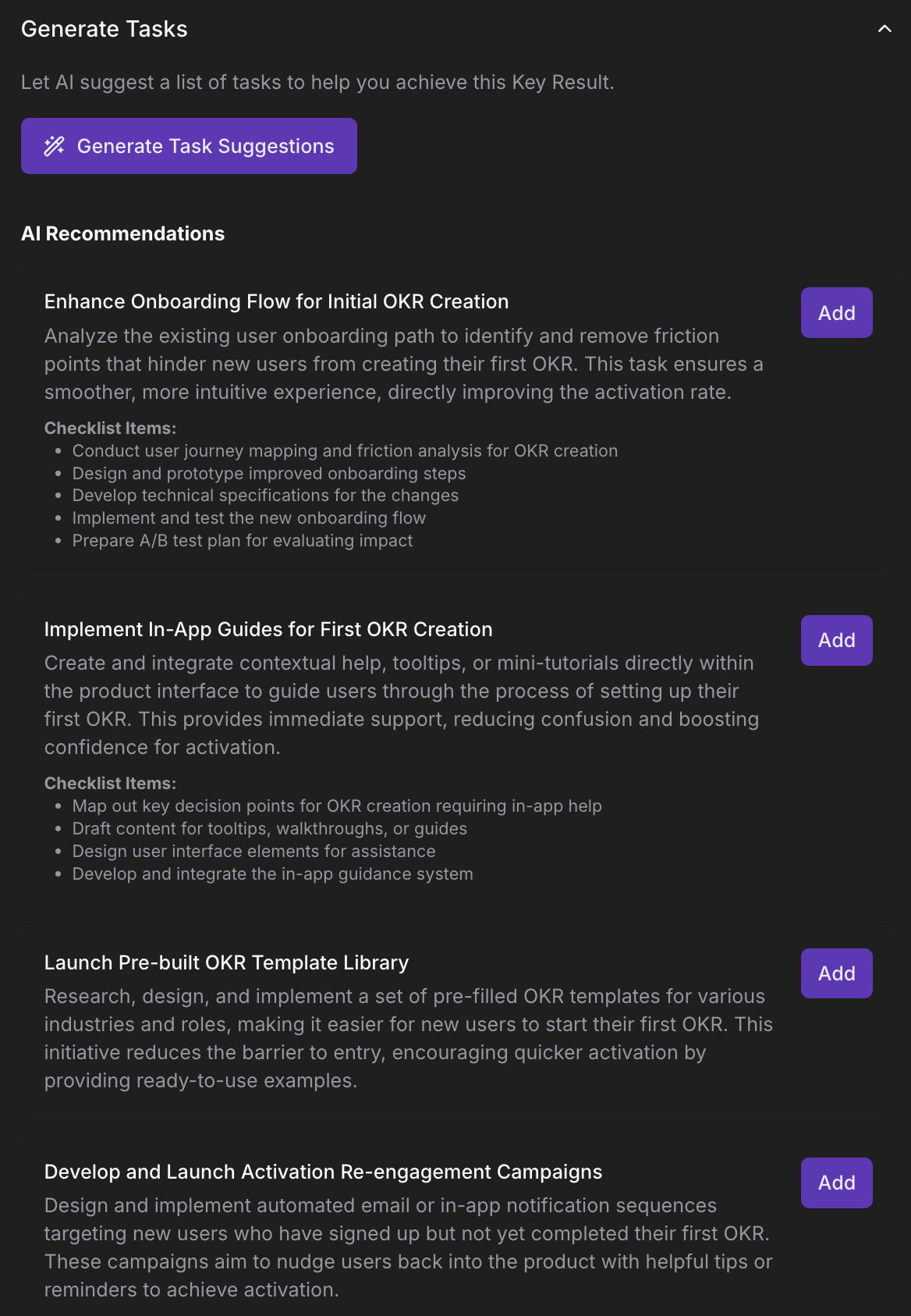 Intelligent Goal Alignment UI 3